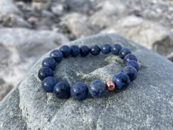 Dumortierite bracelet - Image 2